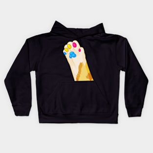 Reaching Pan Kitty Kids Hoodie